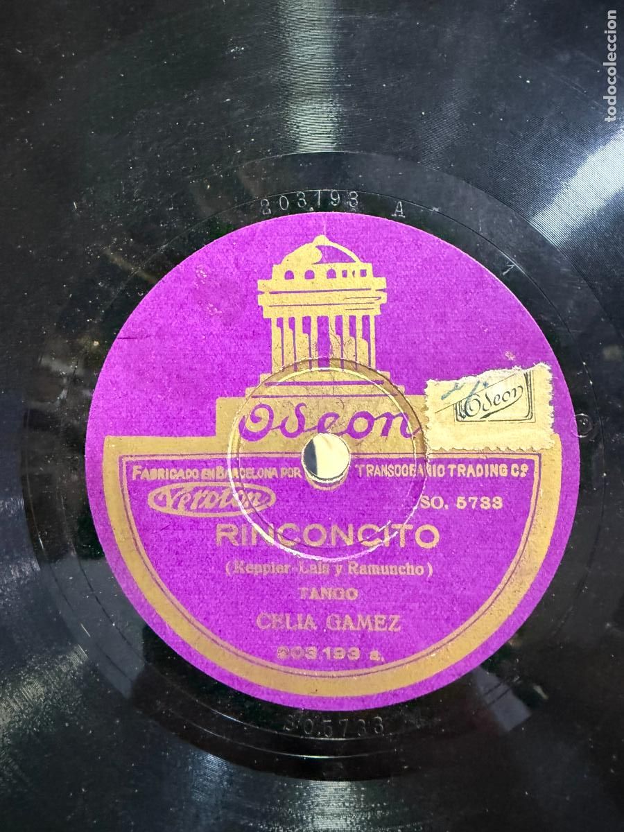 Discos de pizarra: DISCO PIZARRA - TANGO - Foto 2
