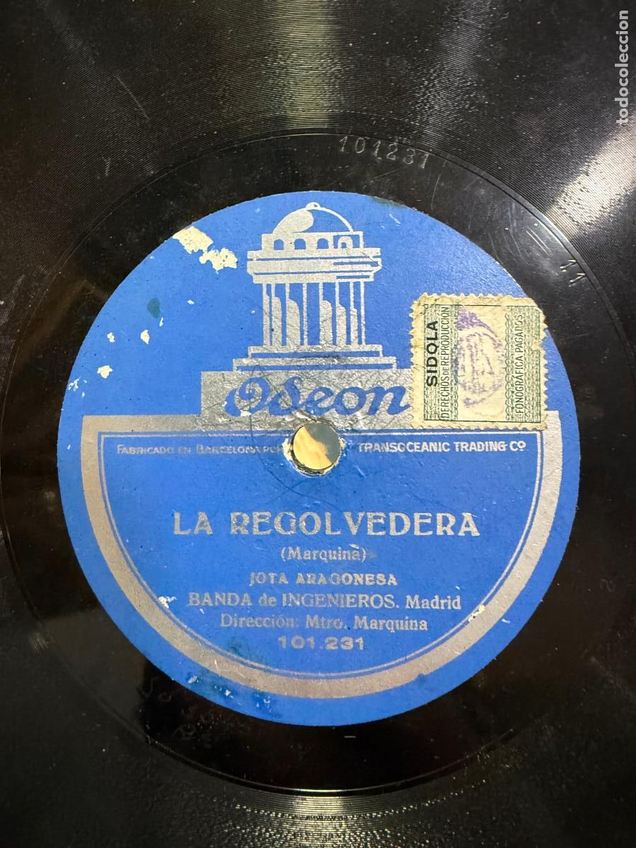 Discos de pizarra: DISCO PIZARRA - JOTA ARAGONESA - Foto 2