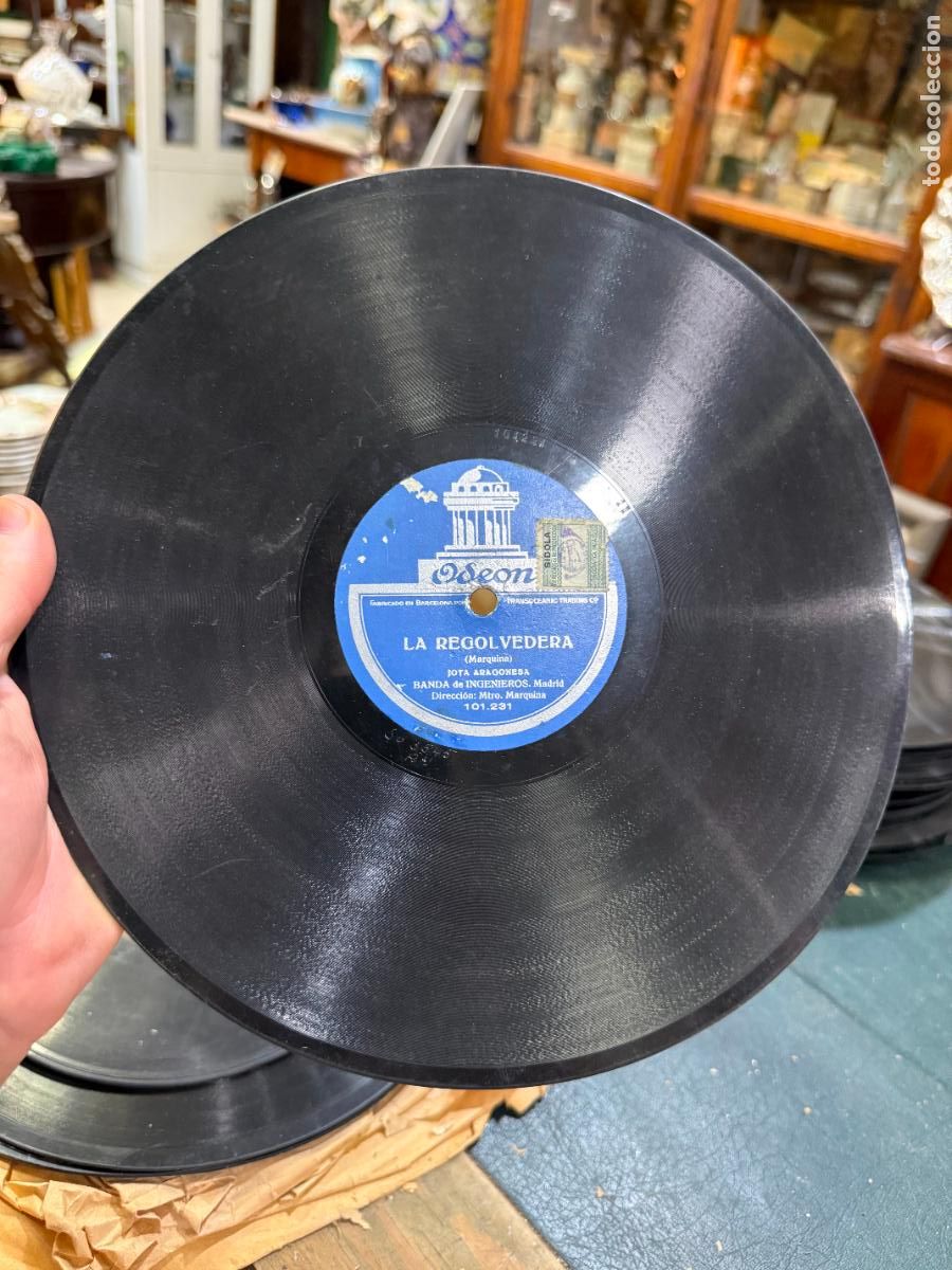 Discos de pizarra: DISCO PIZARRA - JOTA ARAGONESA - Foto 1