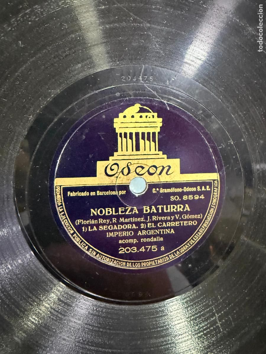 Discos de pizarra: DISCO PIZARRA - NOBLEZA BATURRA - Foto 2