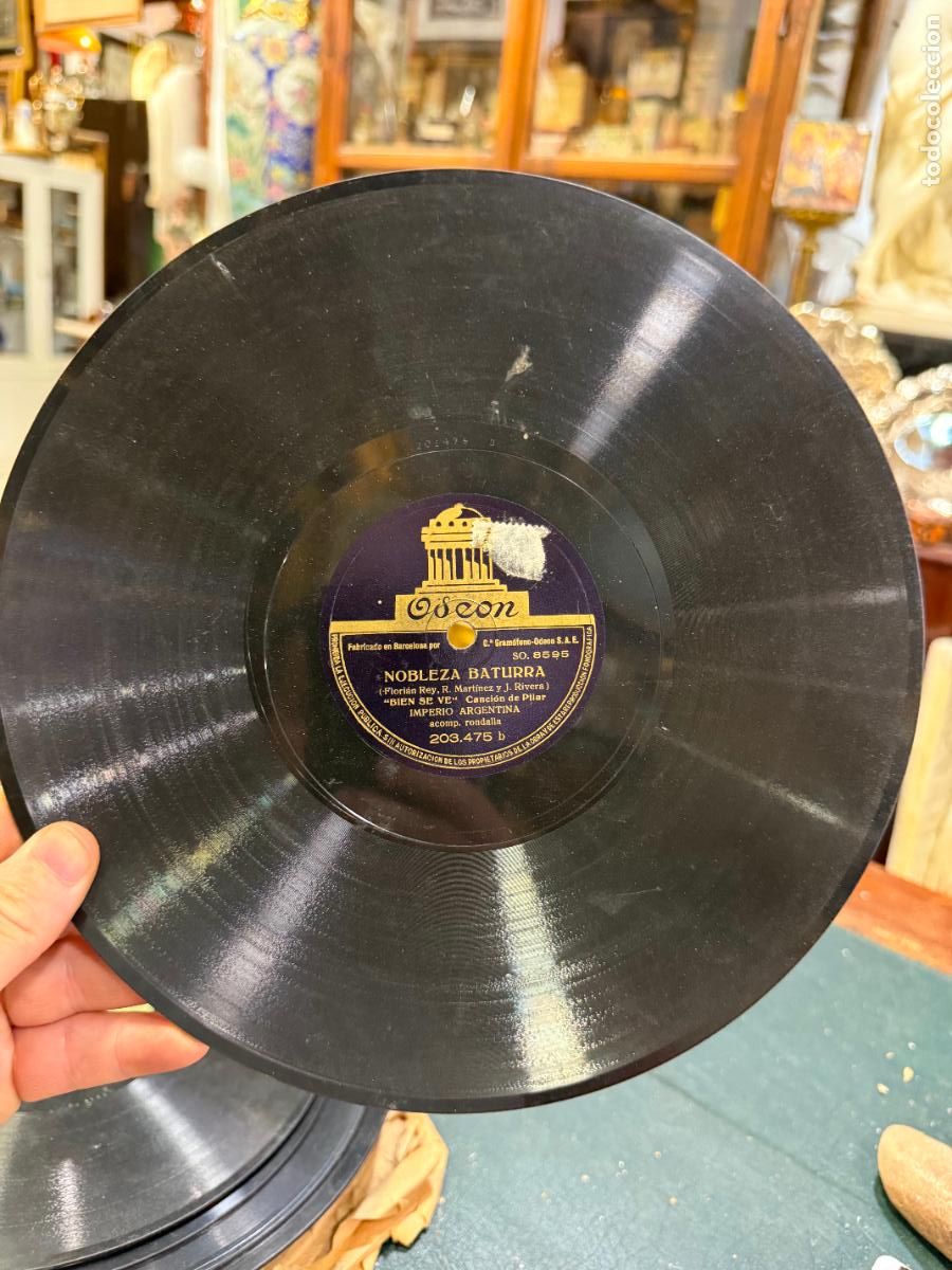 Discos de pizarra: DISCO PIZARRA - NOBLEZA BATURRA - Foto 3