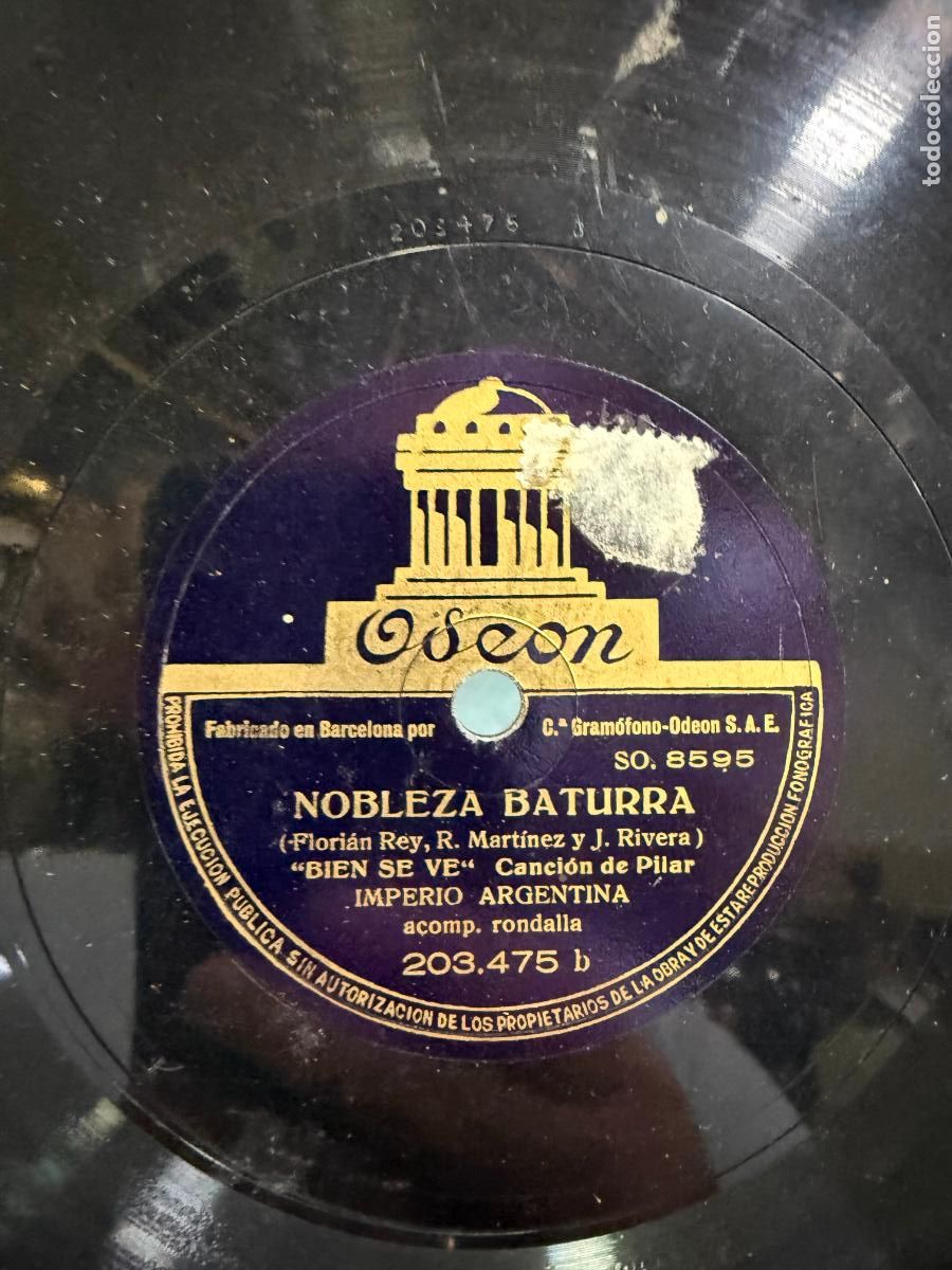 Discos de pizarra: DISCO PIZARRA - NOBLEZA BATURRA - Foto 4