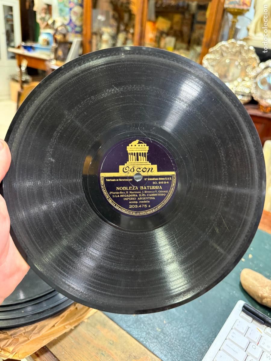 Discos de pizarra: DISCO PIZARRA - NOBLEZA BATURRA - Foto 1