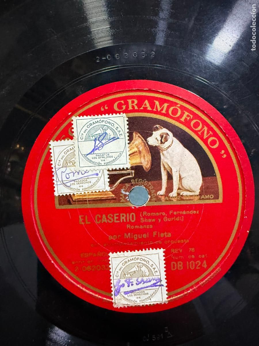 Discos de pizarra: DISCO PIZARRA - EL CASERIO - PRINCESITA - Foto 2