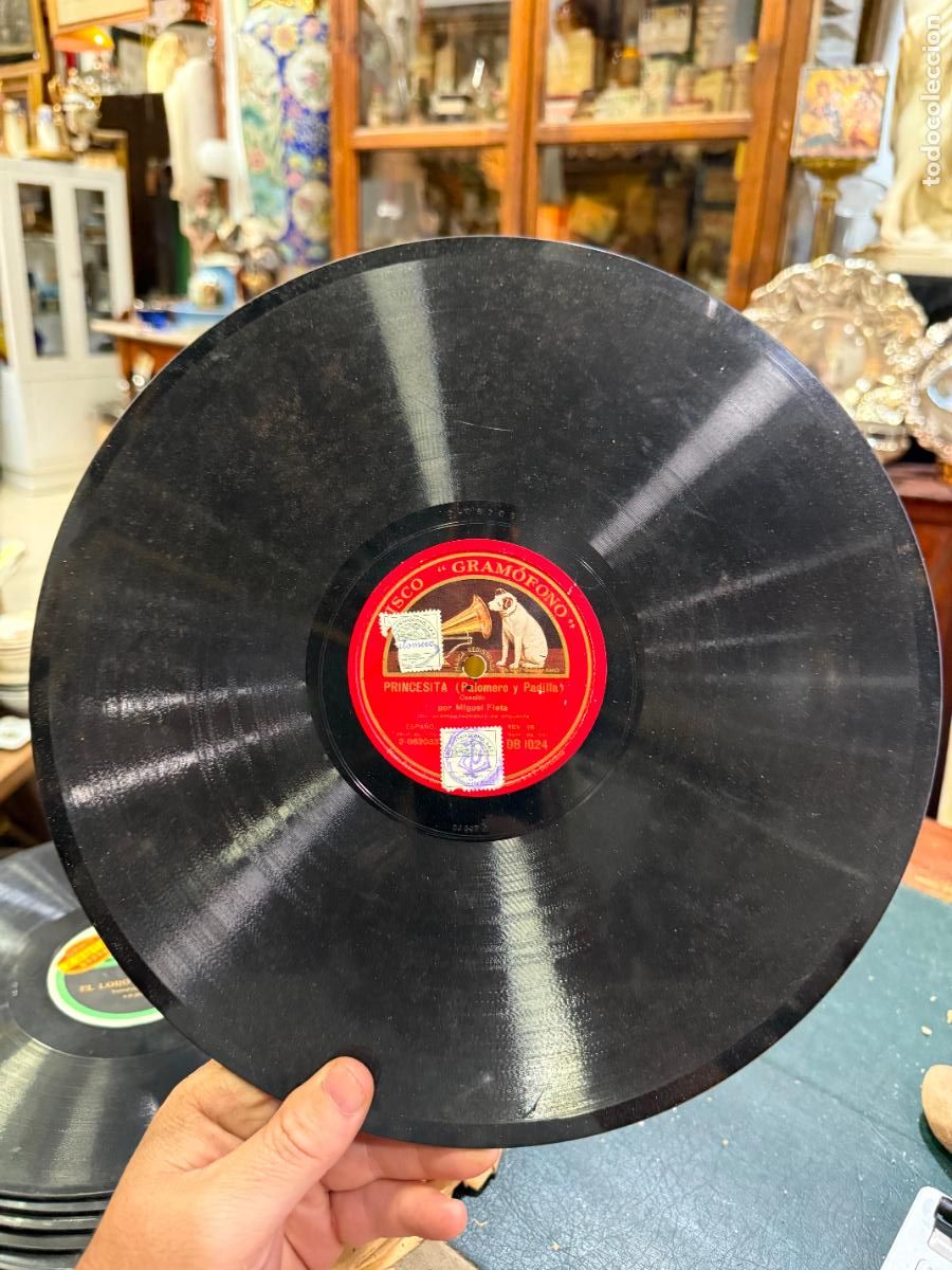 Discos de pizarra: DISCO PIZARRA - EL CASERIO - PRINCESITA - Foto 3