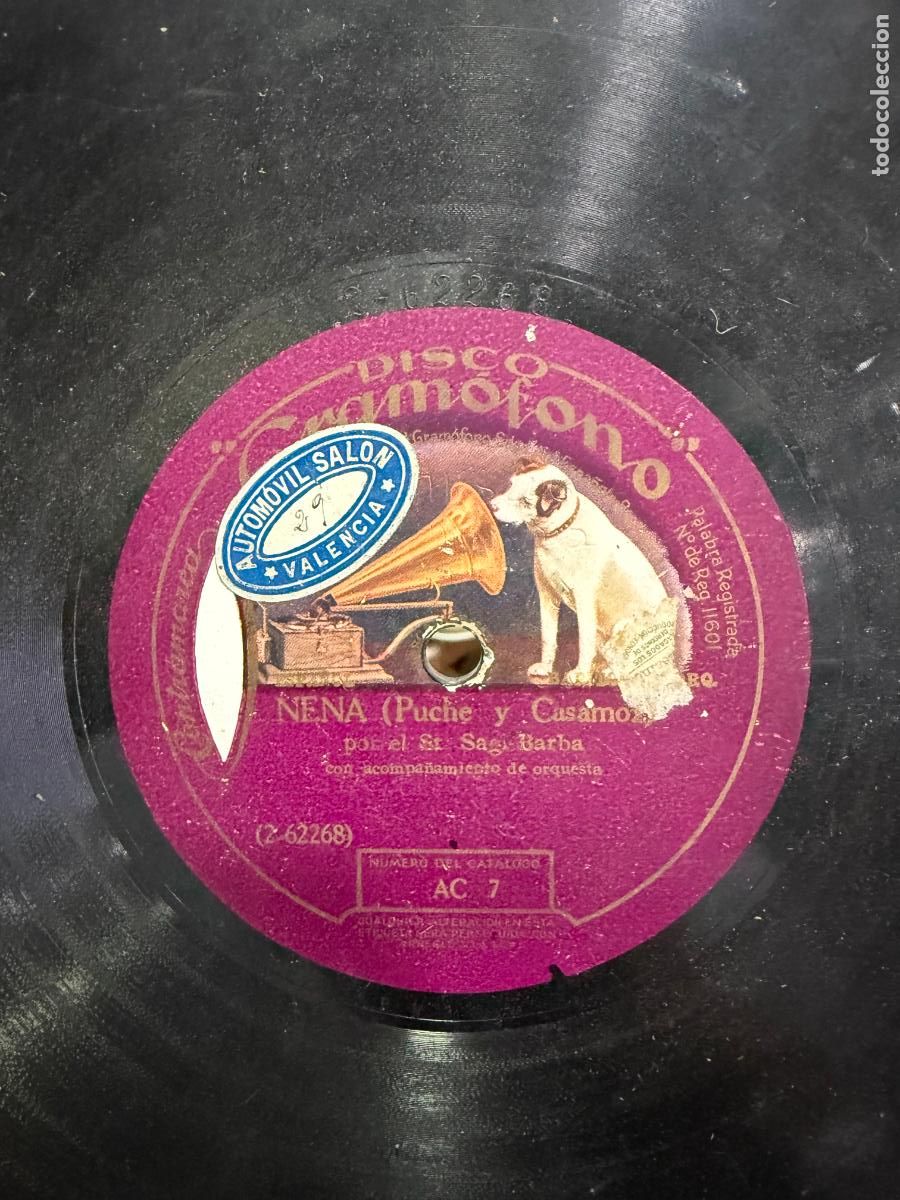 Discos de pizarra: DISCO PIZARRA - NENA - FLORES - Foto 4