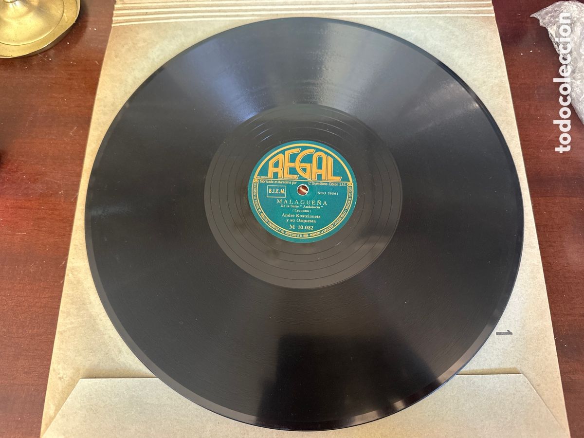 Discos de pizarra: MALAGE&Ntilde;A, SADKO. ANDR&Eacute; KOSTEKANETZ - Foto 2