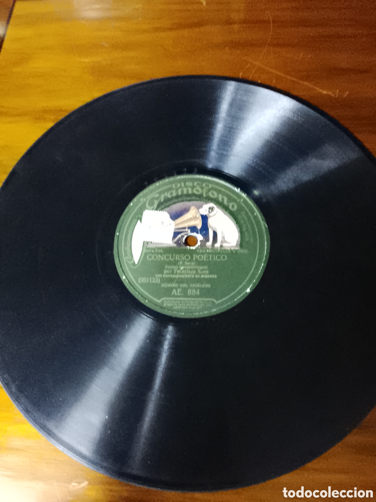 Discos de pizarra: Disco de pizarra concurso poetico - Foto 4