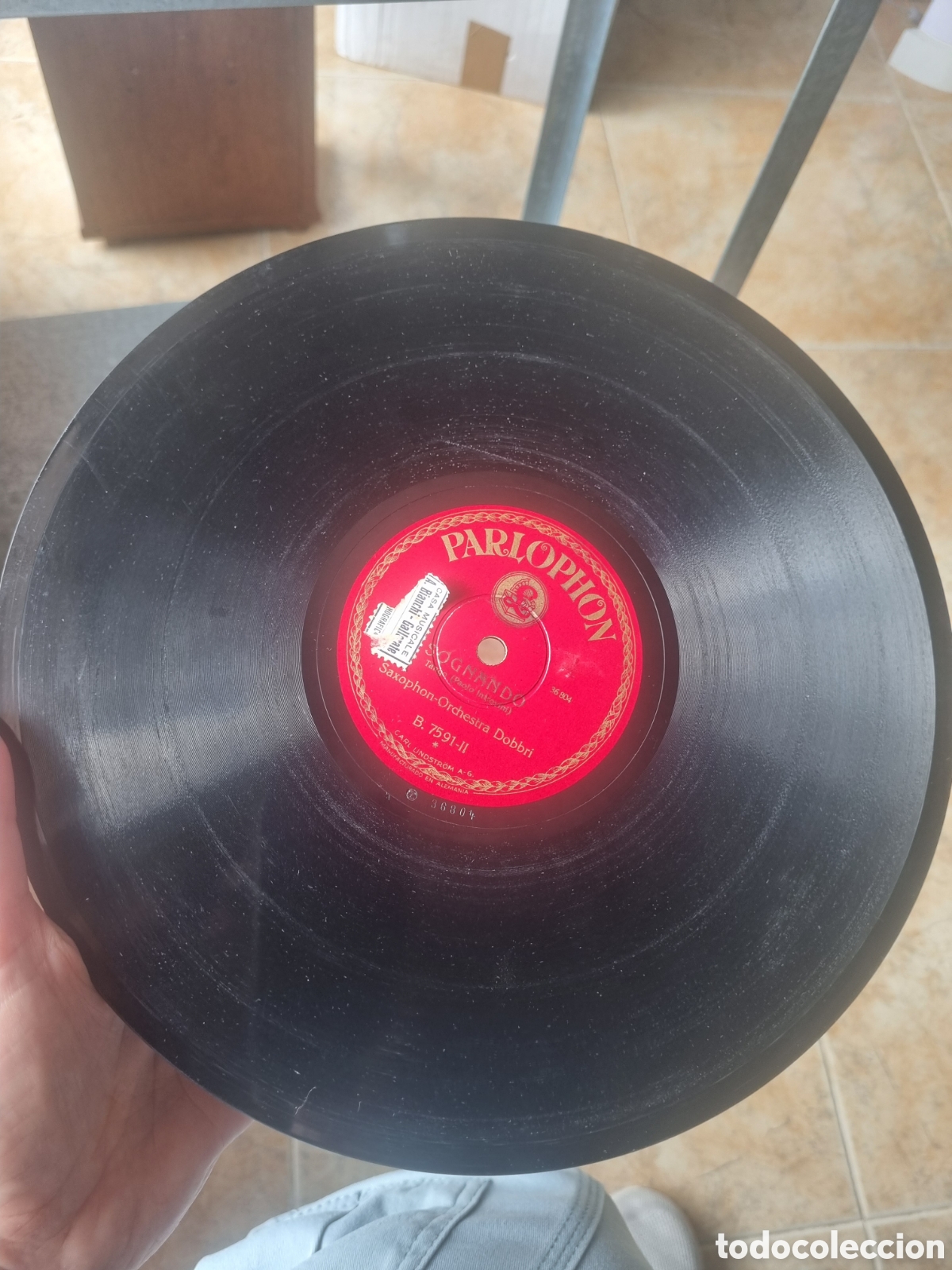 Discos de pizarra: Disco pizarra Tango, doble cara - Foto 2