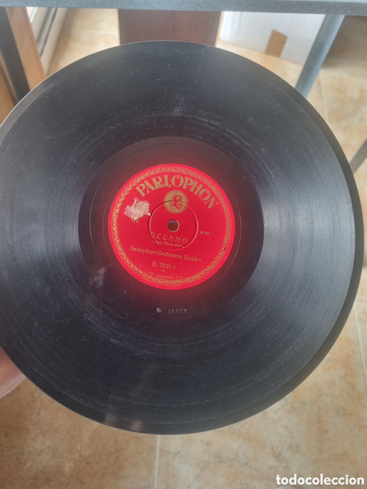 Discos de pizarra: Disco pizarra Tango, doble cara - Foto 1