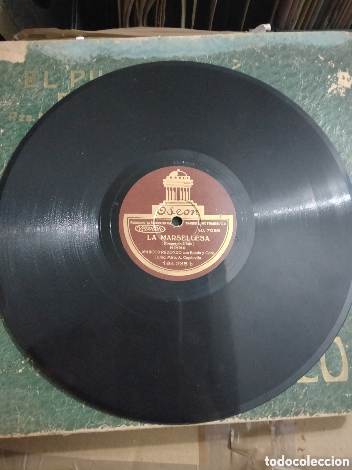 Discos de pizarra: Himno de Riego por Marcos Redondo - Foto 4