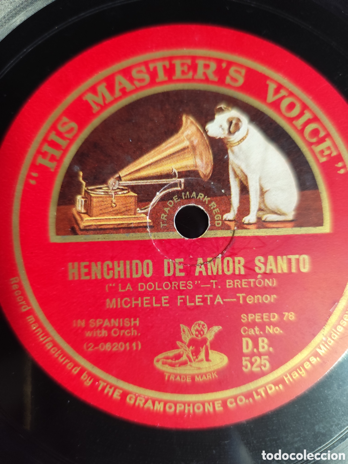 Discos de pizarra: Discos pizarra Miguel Fleta varios - Foto 5