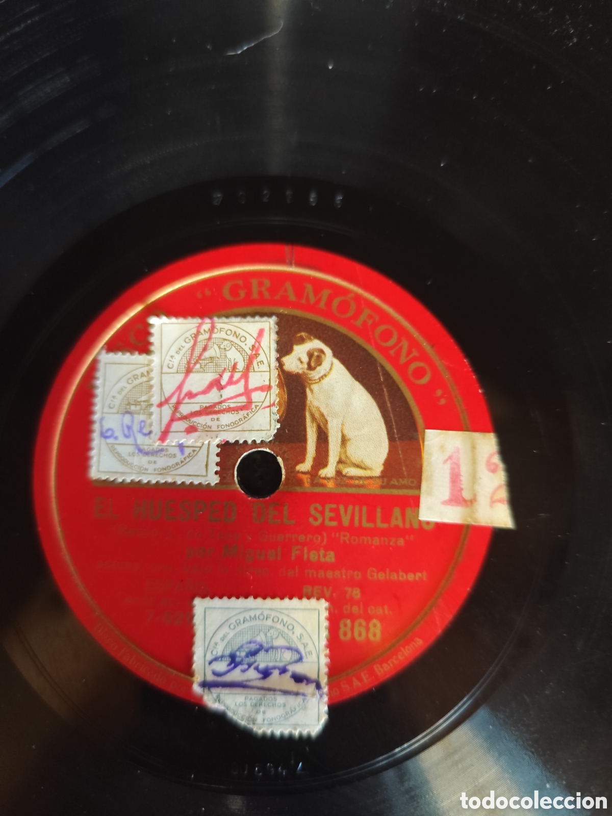 Discos de pizarra: Discos pizarra Miguel Fleta varios - Foto 7