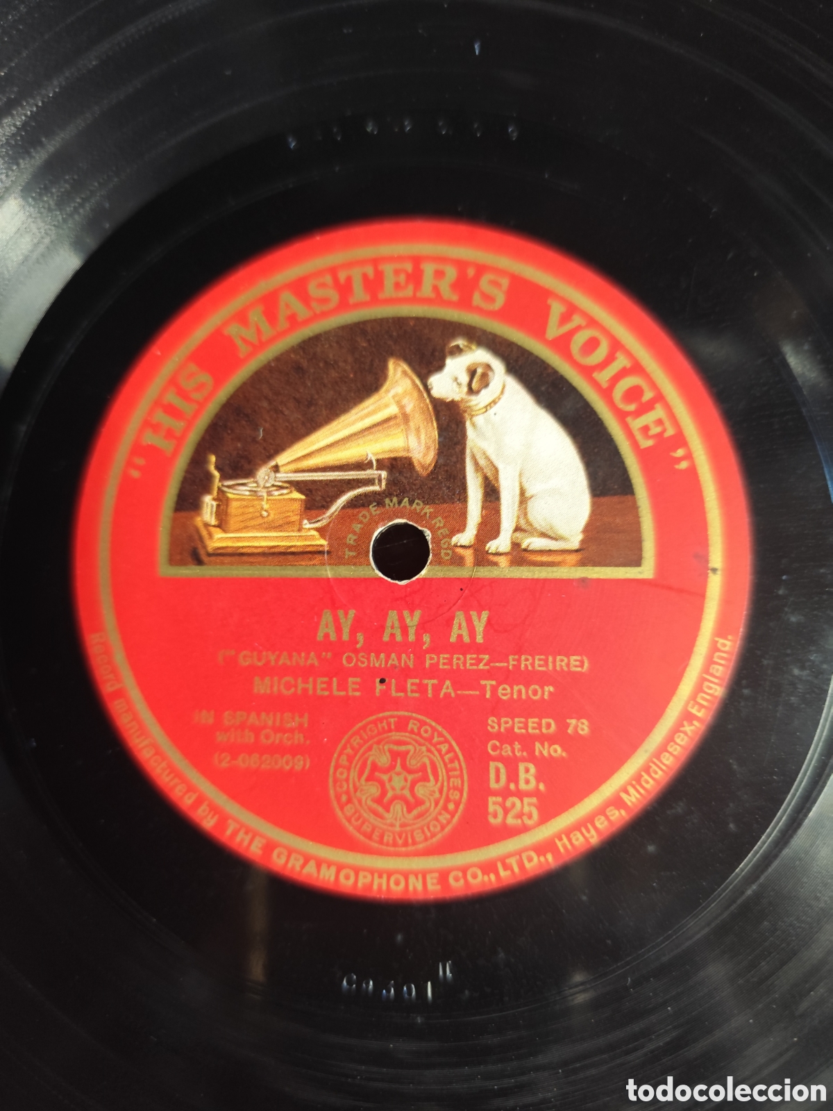 Discos de pizarra: Discos pizarra Miguel Fleta varios - Foto 10