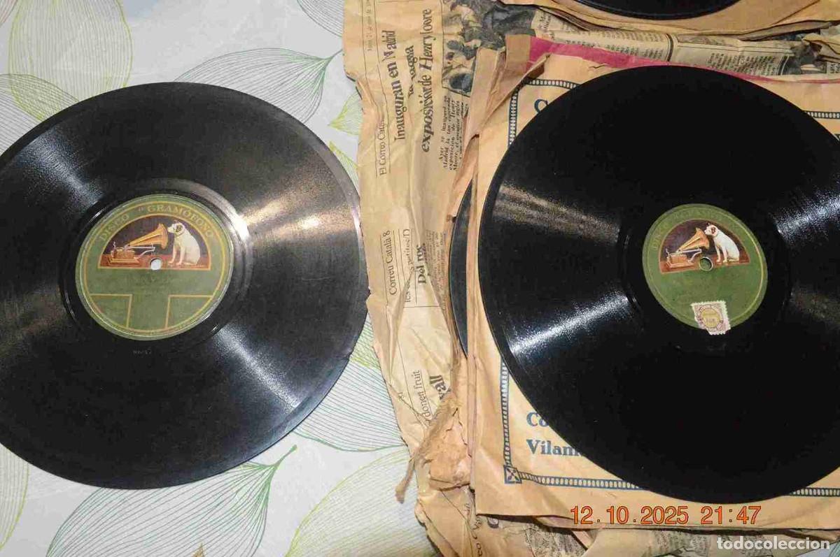 Discos de pizarra: 25 disco de piedra - diversos g&eacute;neros - Foto 23