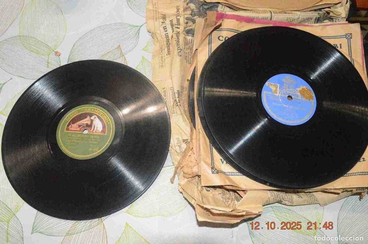 Discos de pizarra: 25 disco de piedra - diversos g&eacute;neros - Foto 26