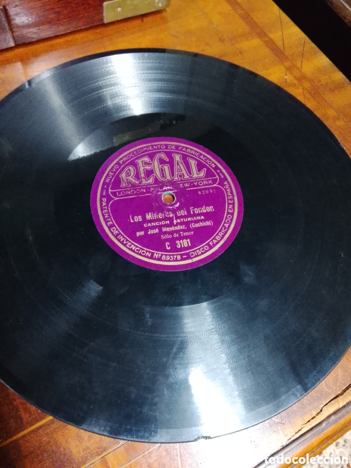 Discos de pizarra: Disco de pizarra soy asturianin - Foto 4