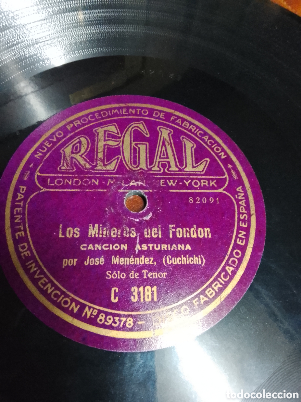 Discos de pizarra: Disco de pizarra soy asturianin - Foto 1