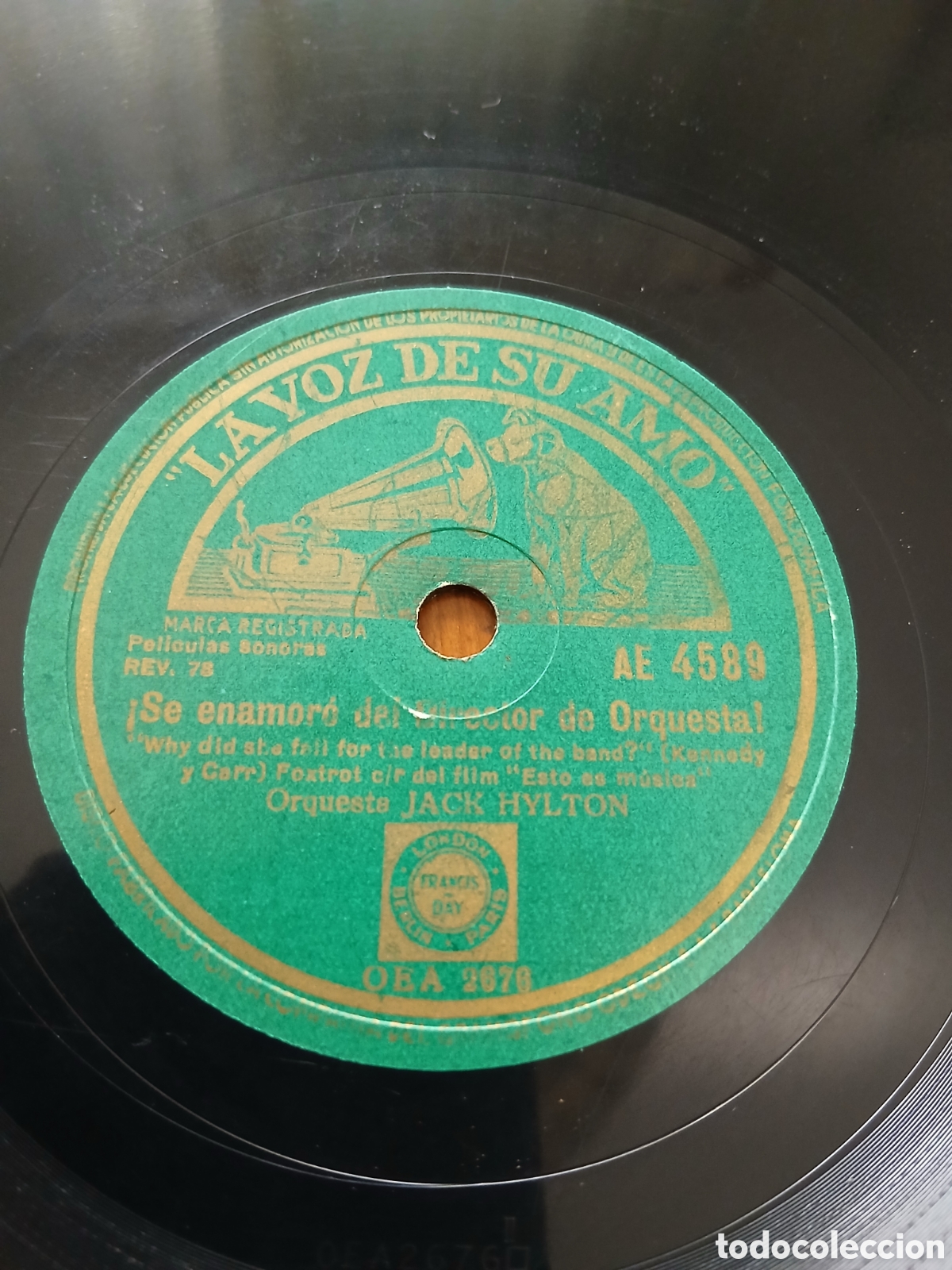 Discos de pizarra: Jack Hylton y orquesta - Foto 3