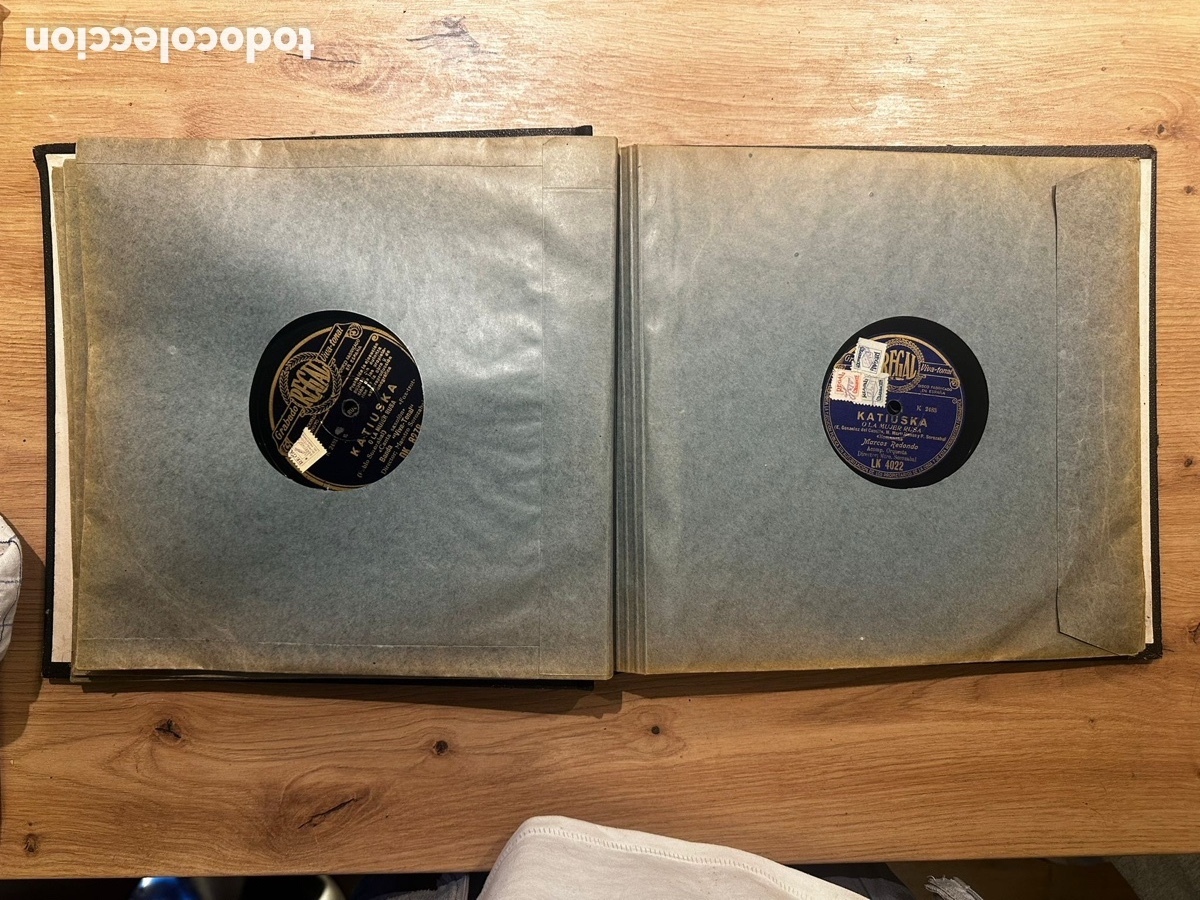 Discos de pizarra: Discos pizarra zarzuela Katiuska - Foto 3