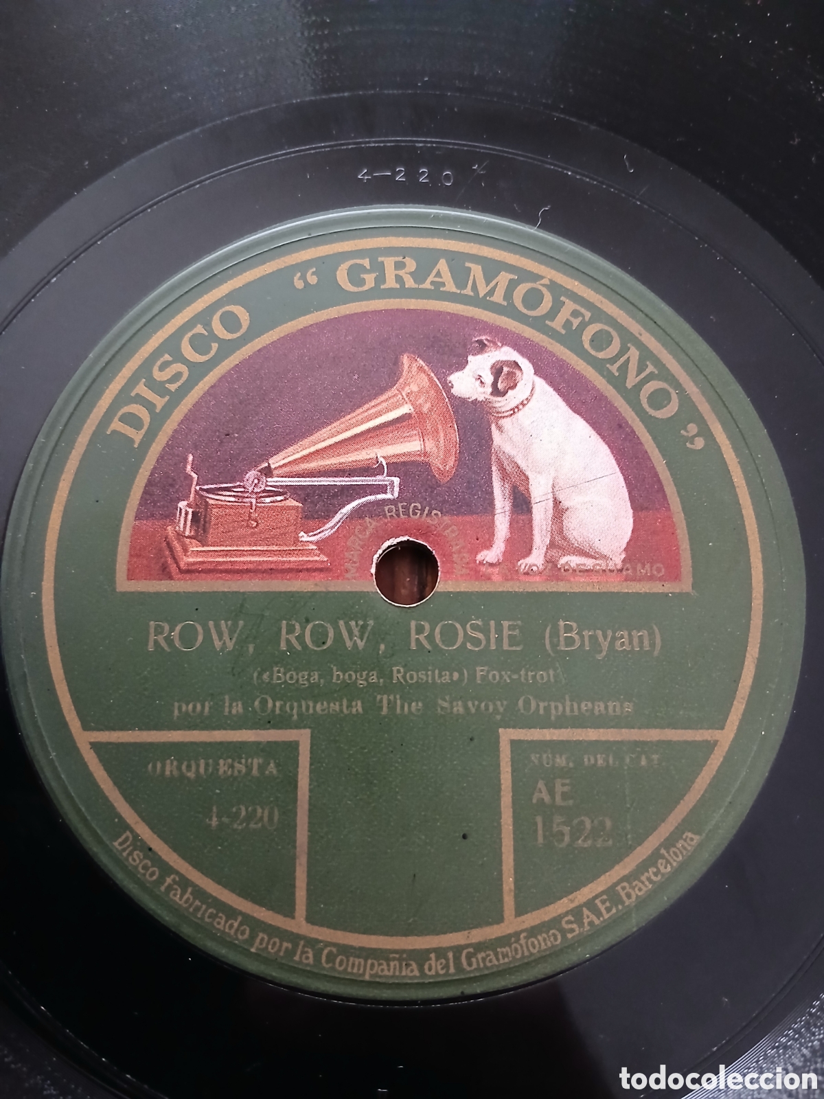 Discos de pizarra: Orquesta savoy orpheans - Foto 1
