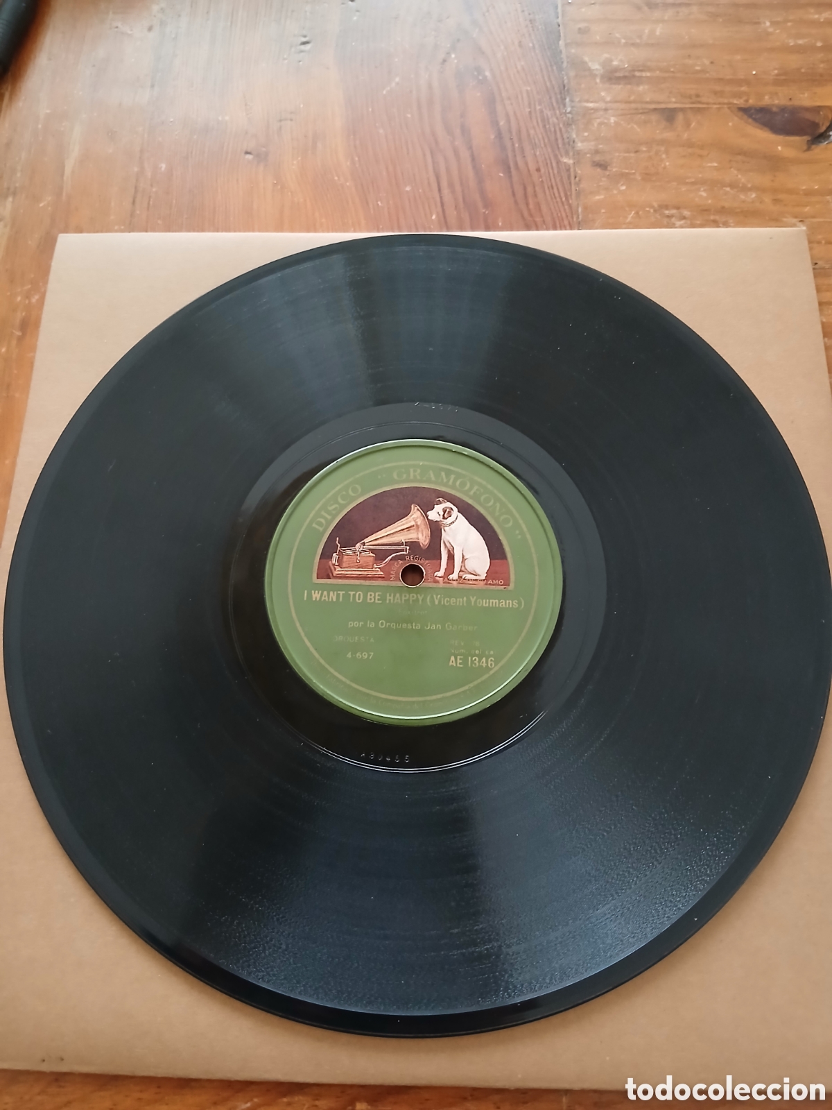 Discos de pizarra: Orquesta Benson de Chicago / Jan Garber orchestra 1924 - Foto 2