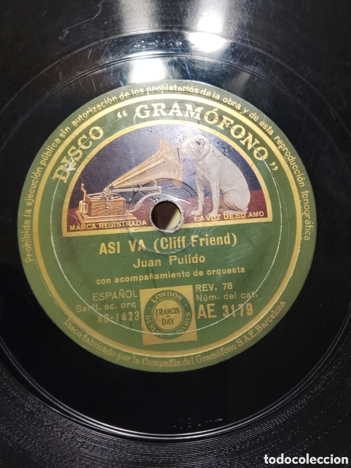 Discos de pizarra: Disco de pizarra Juan pulido - Foto 2