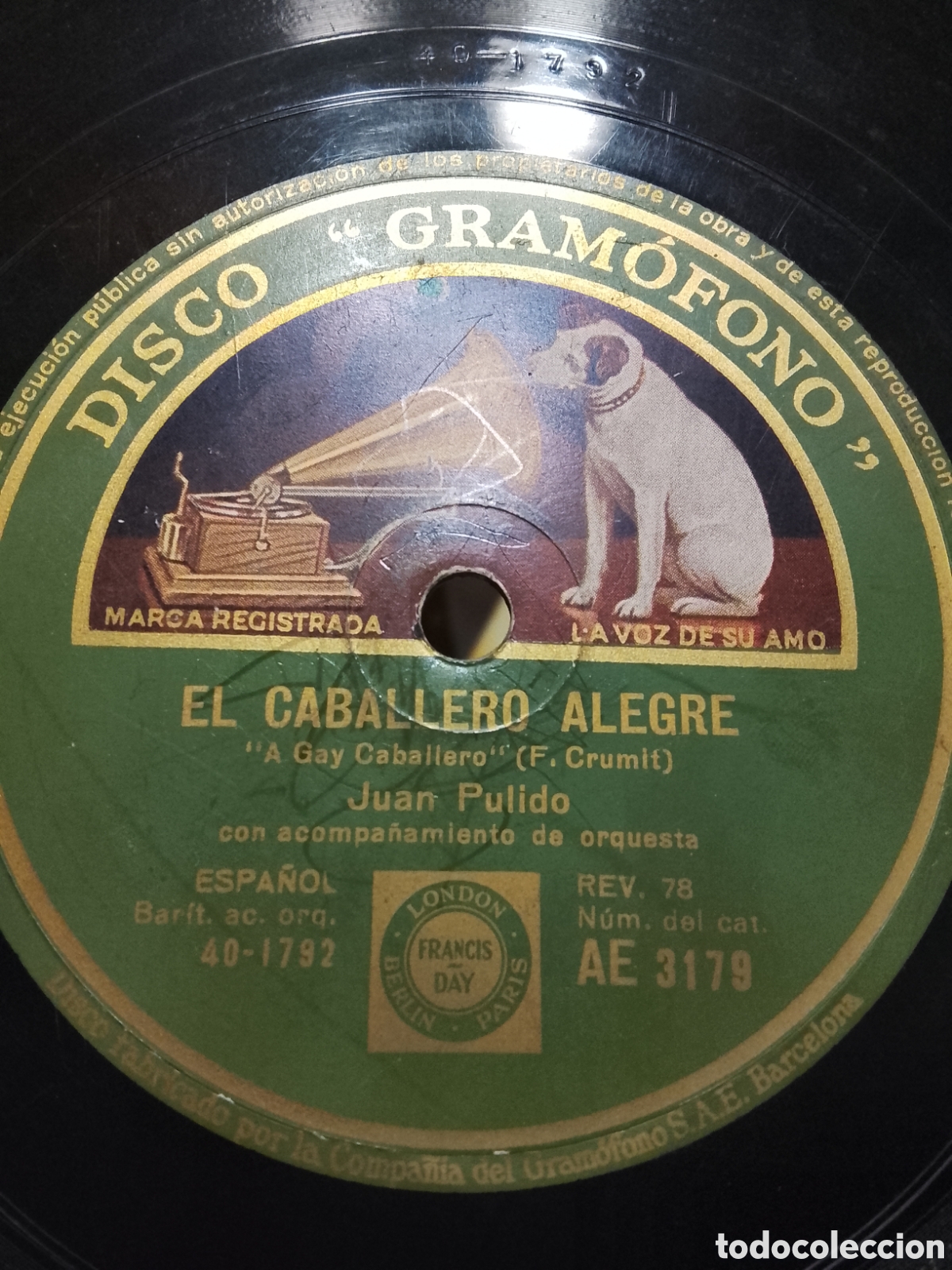 Discos de pizarra: Disco de pizarra Juan pulido - Foto 1
