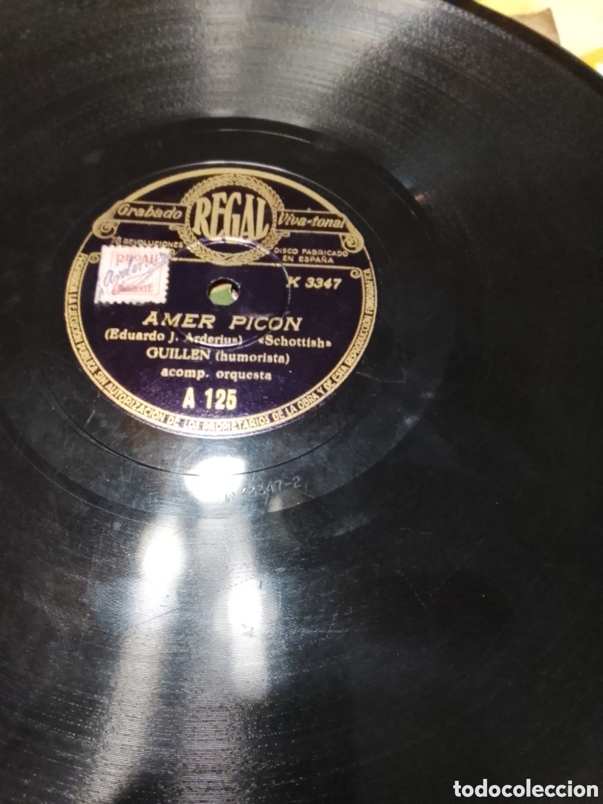 Discos de pizarra: Disco de pizarra amer Pic&oacute;n publicitario - Foto 3