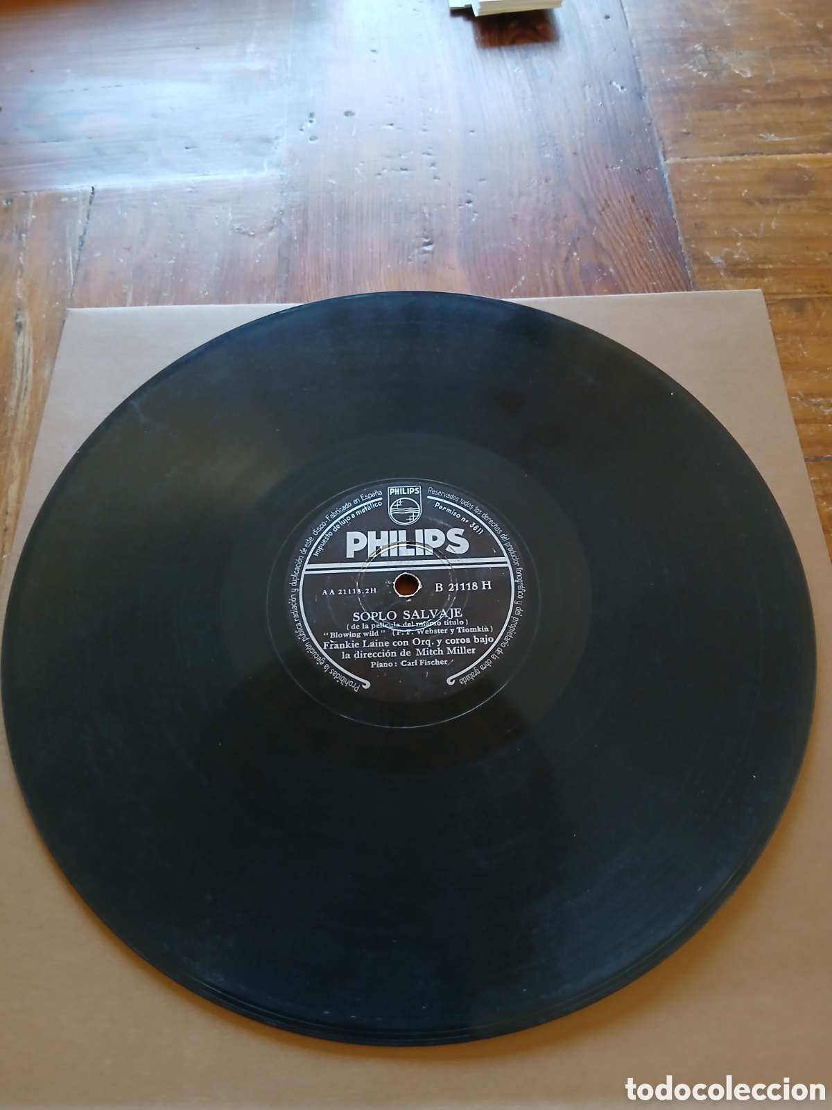 Discos de pizarra: Frankie Laine disco de pizarra - Foto 4