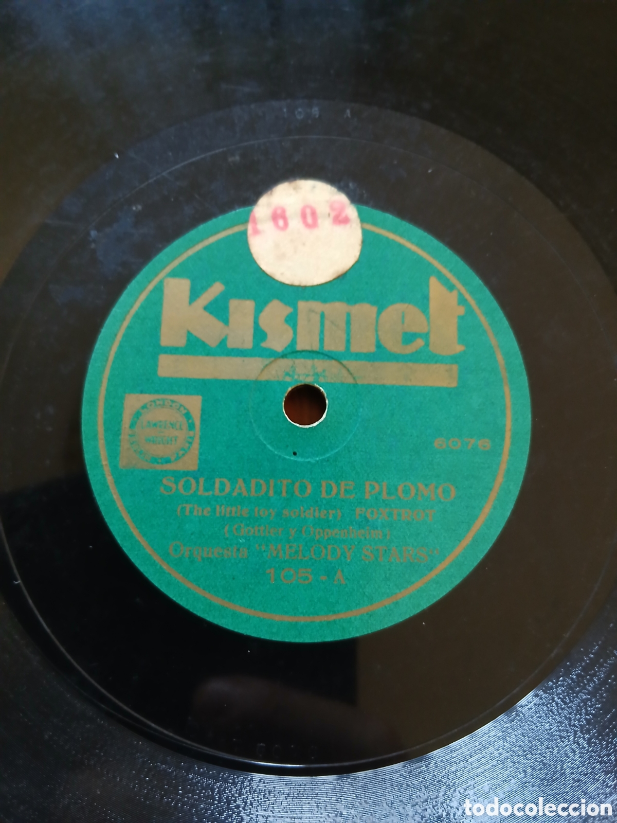 Discos de pizarra: ORQUESTA MELODY STARS / ORQUESTA LOS PAMPEROS - Foto 1