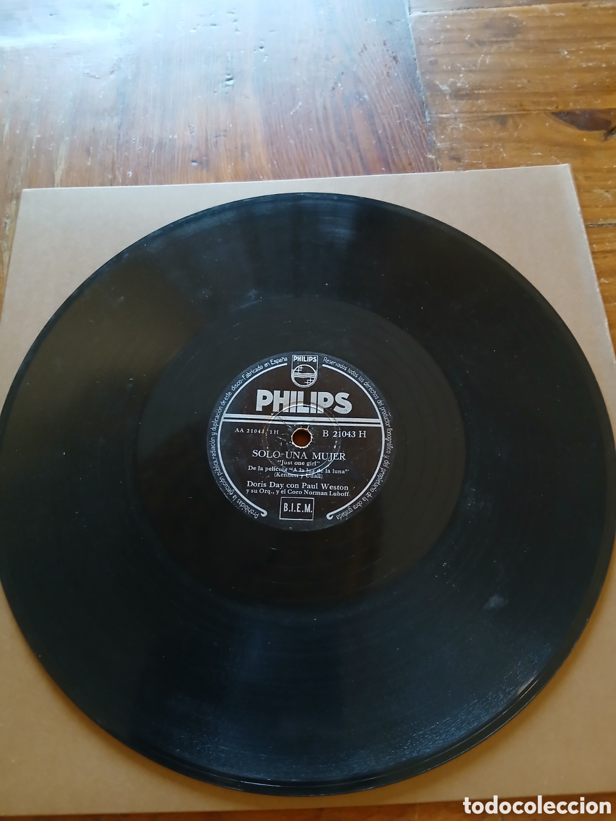 Discos de pizarra: 2 discos Doris Day....... - Foto 2