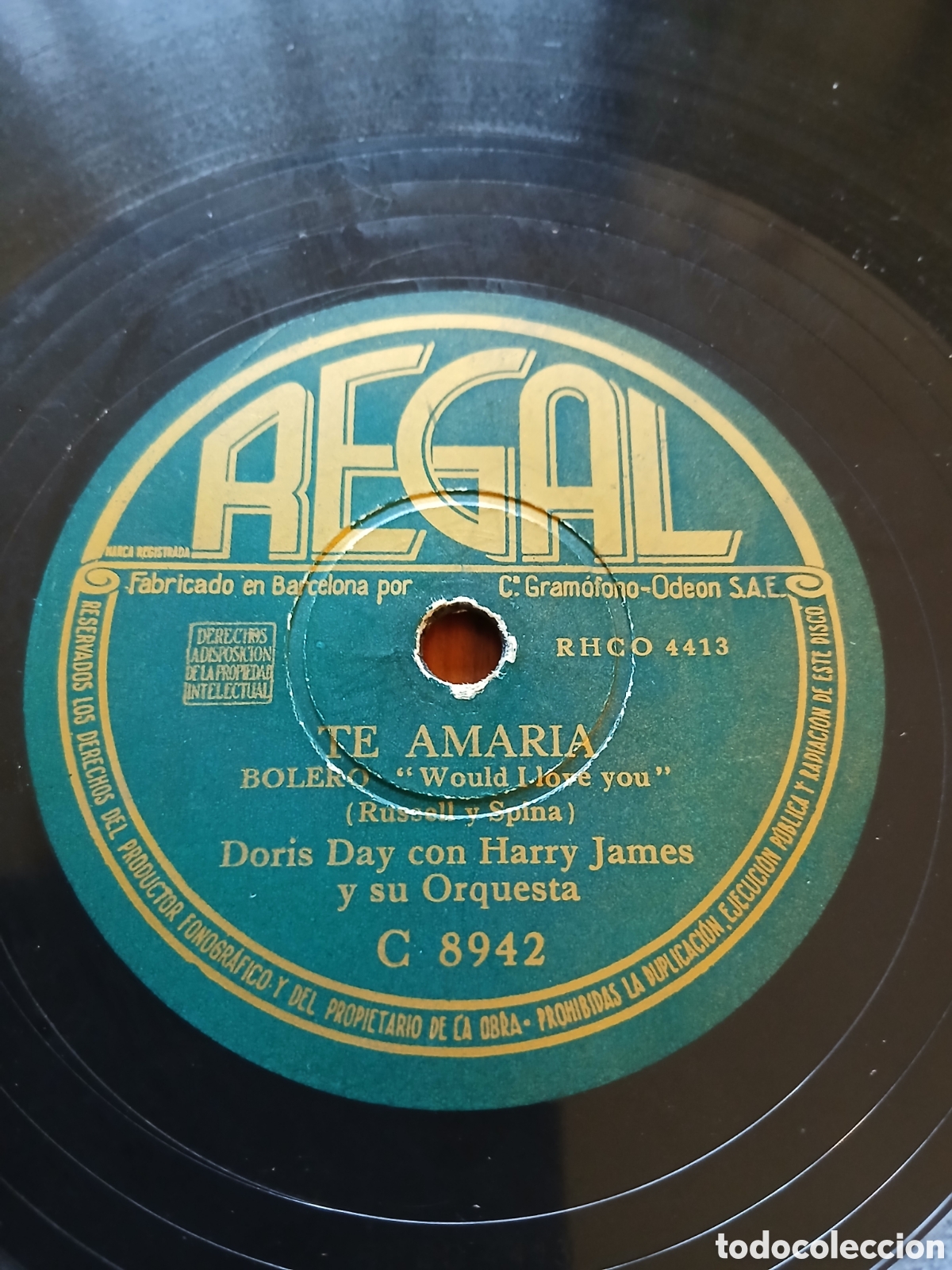 Discos de pizarra: 2 discos Doris Day....... - Foto 5