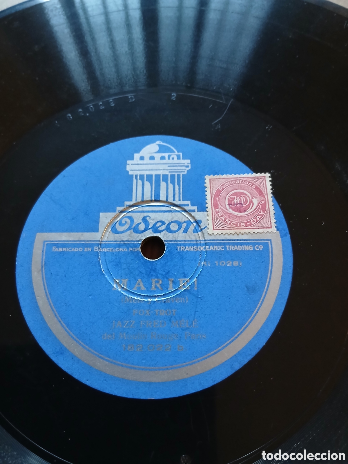 Discos de pizarra: JAZZ FRED M&Eacute;L&Eacute; del moulin rouge Paris - Foto 1