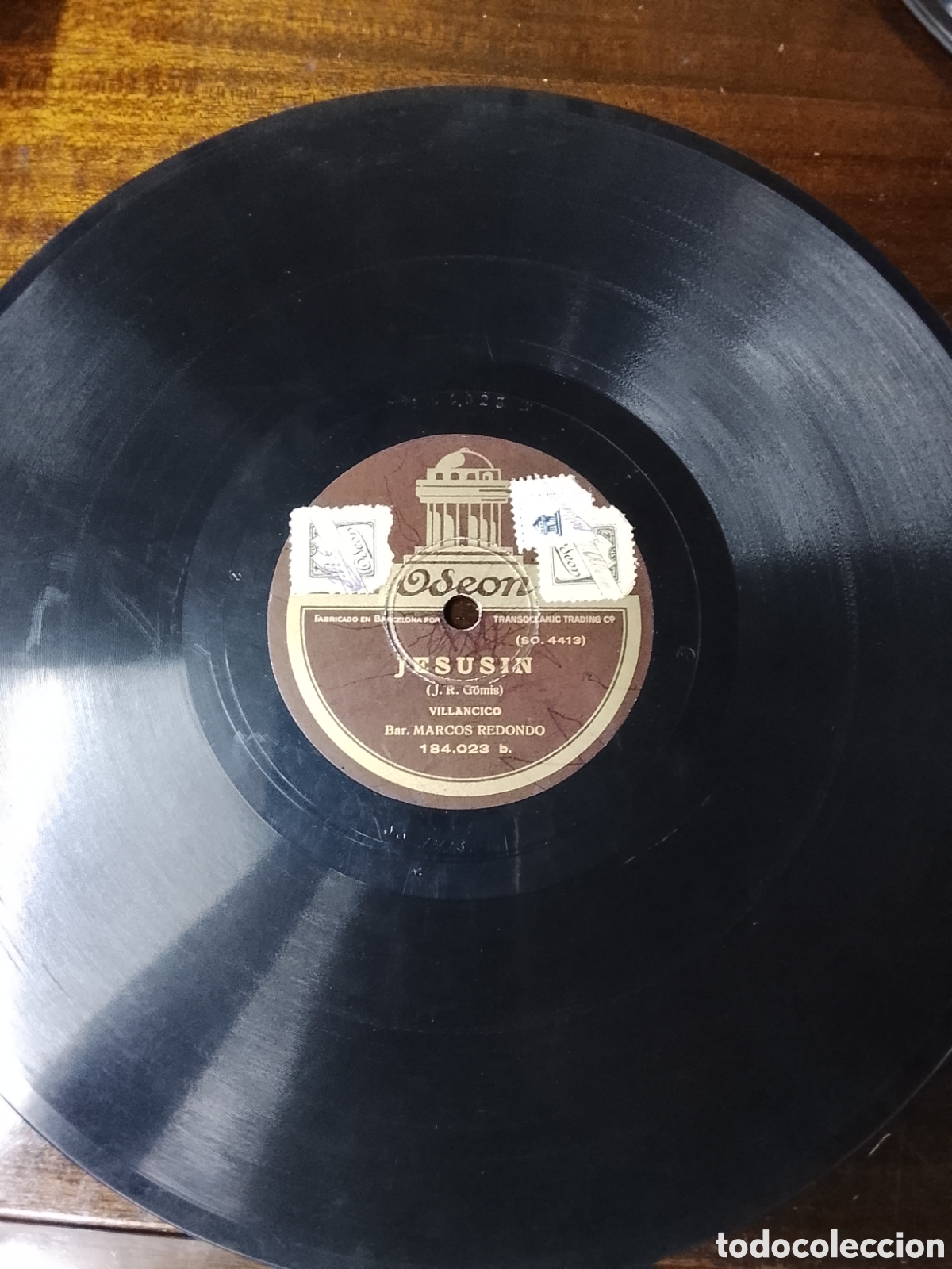Discos de pizarra: Disco de pizarra villancico Marcos Redondo - Foto 4
