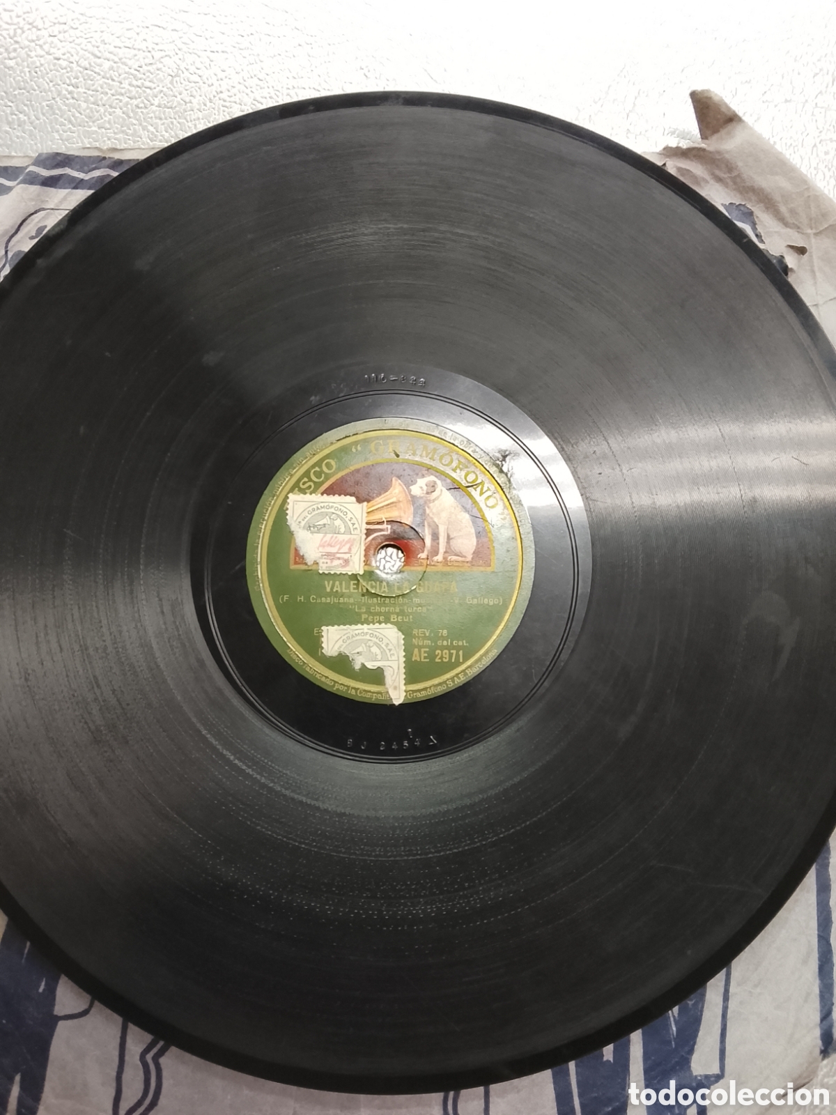 Discos de pizarra: Disco de pizarra el pardalot de San chuan - Foto 4