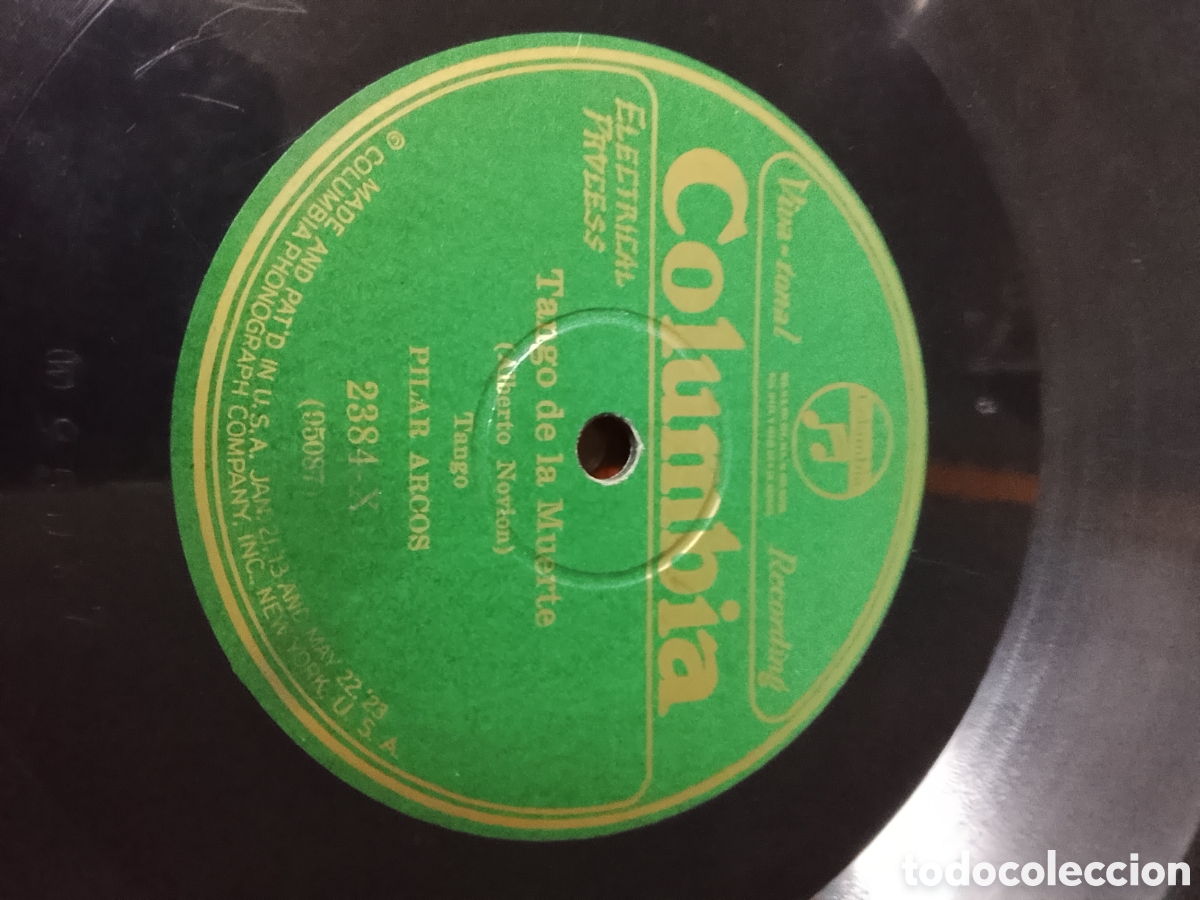 Discos de pizarra: Disco de pizarra Pilar arcos - Foto 1