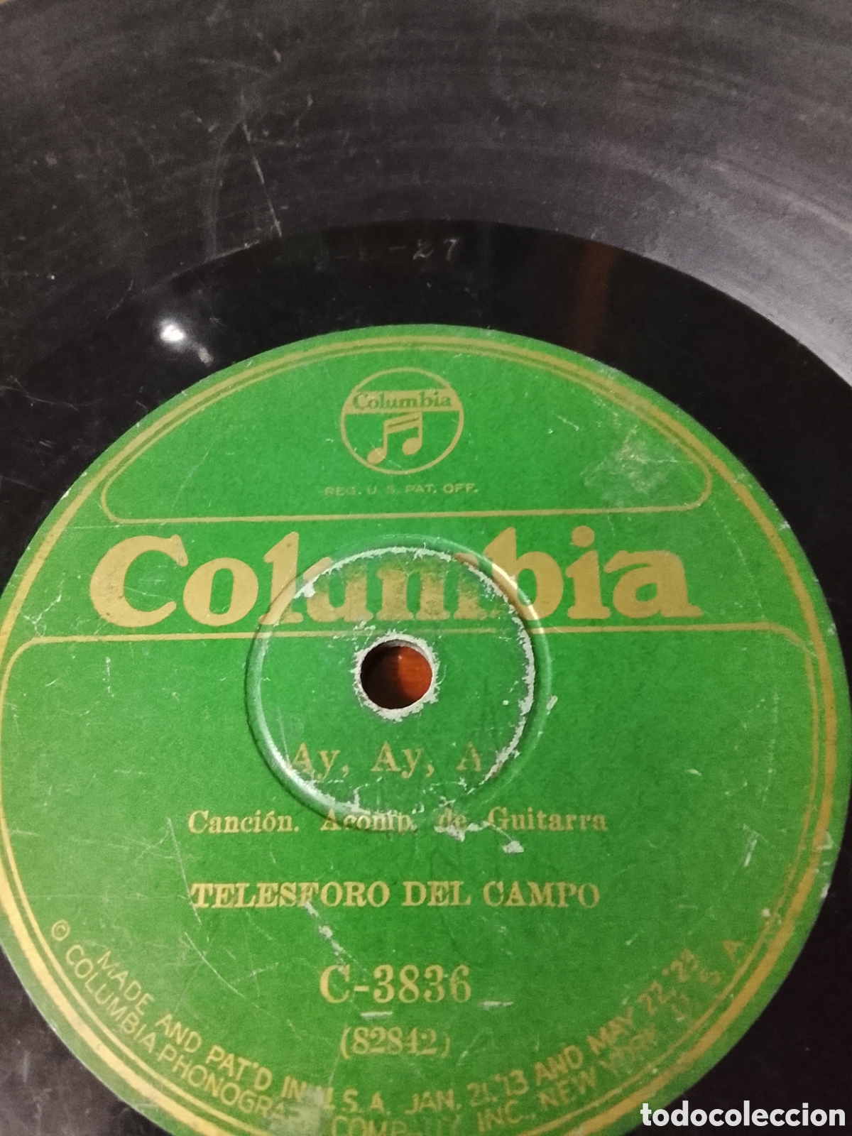 Discos de pizarra: Disco de pizarra Telesforo del campo - Foto 2