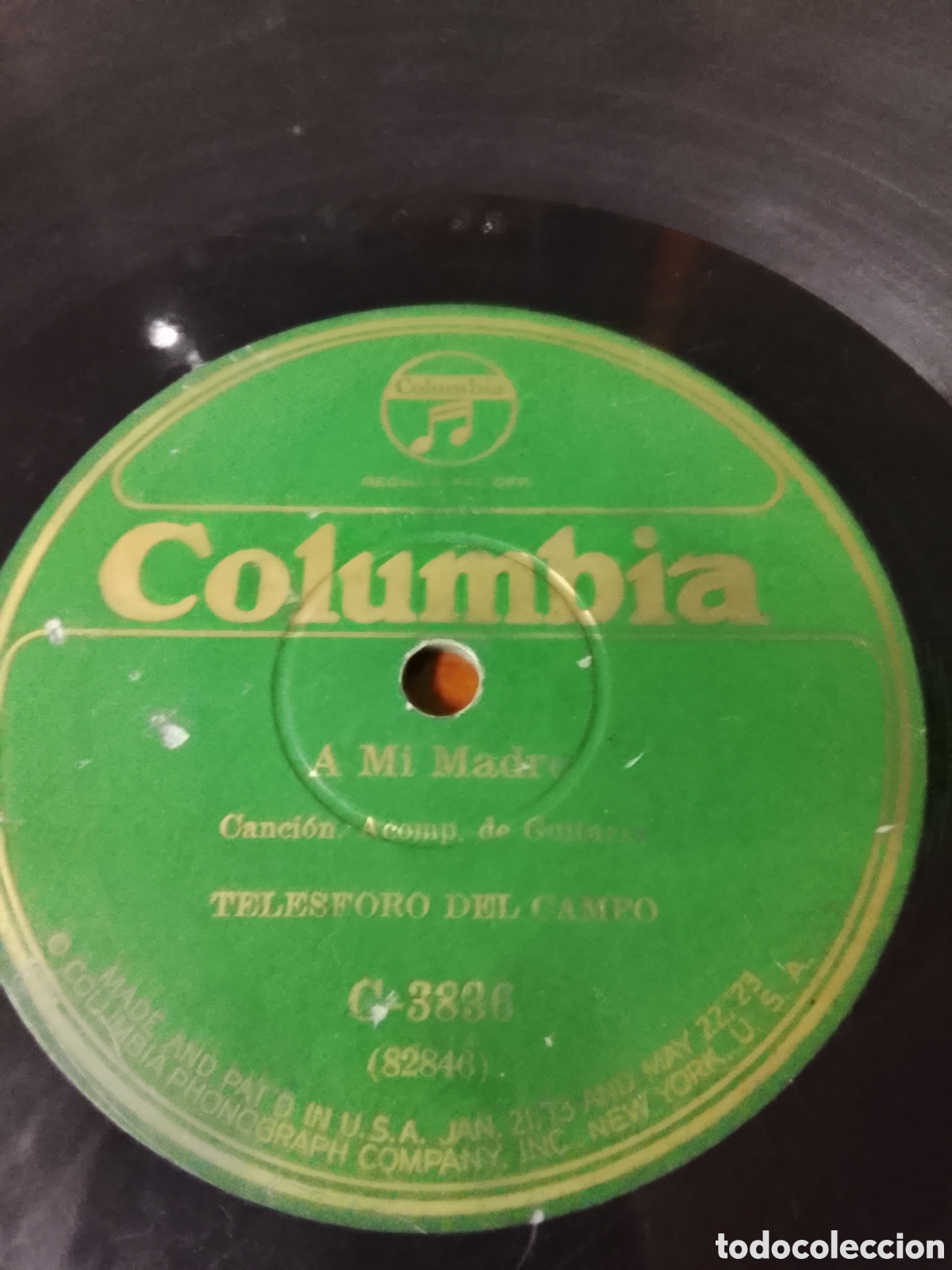 Discos de pizarra: Disco de pizarra Telesforo del campo - Foto 1