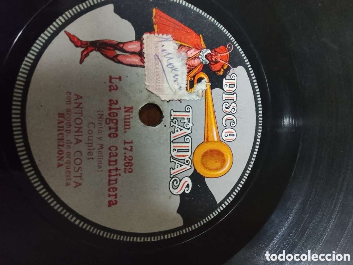Discos de pizarra: Disco de pizarra Conchita monreal - Foto 2