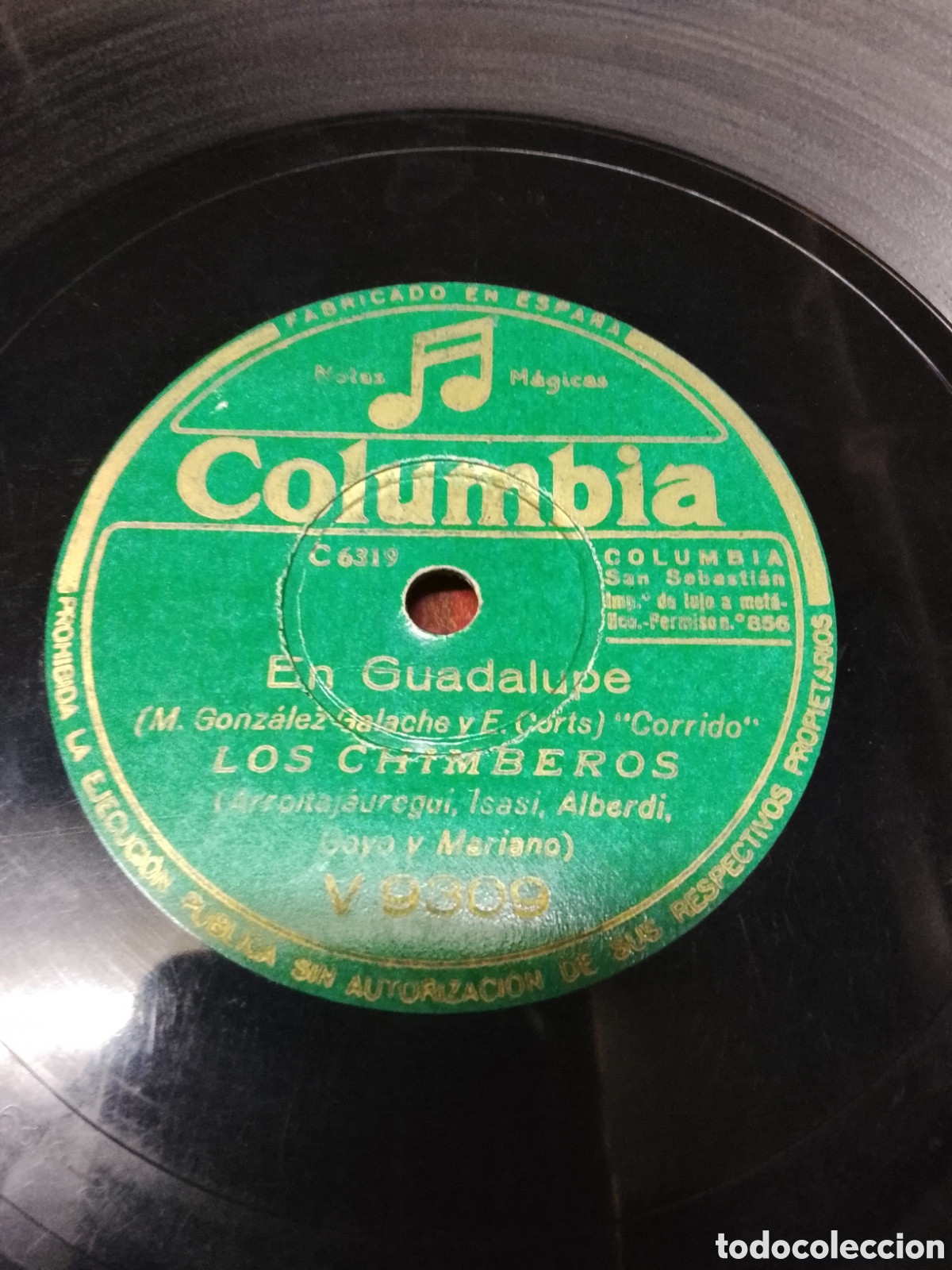 Discos de pizarra: Disco de pizarra los chimberos en Guadalupe - Foto 2