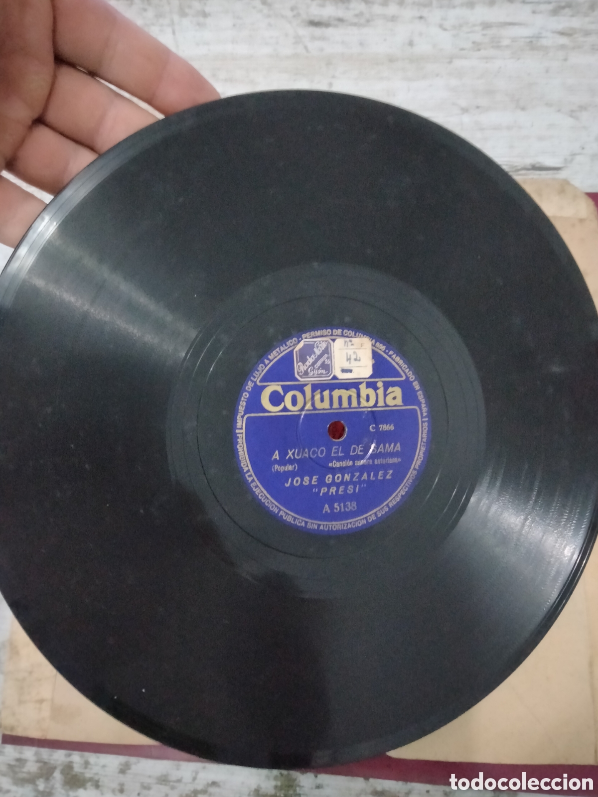 Discos de pizarra: Asturiana Jose Gonzalez Presi - Foto 4