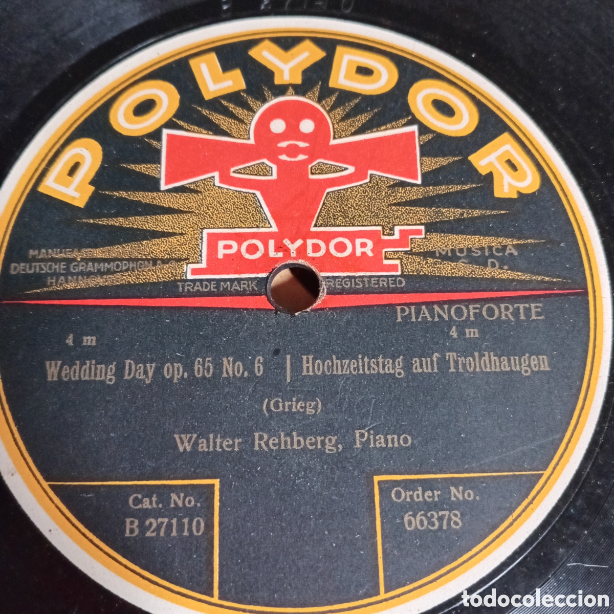 Discos de pizarra: PIANOFORTE- WALTER REHBERG - Foto 2