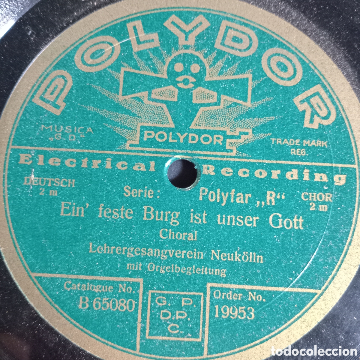 Discos de pizarra: EIN FESTE BURG IST UNSER GOTT COROS - Foto 1