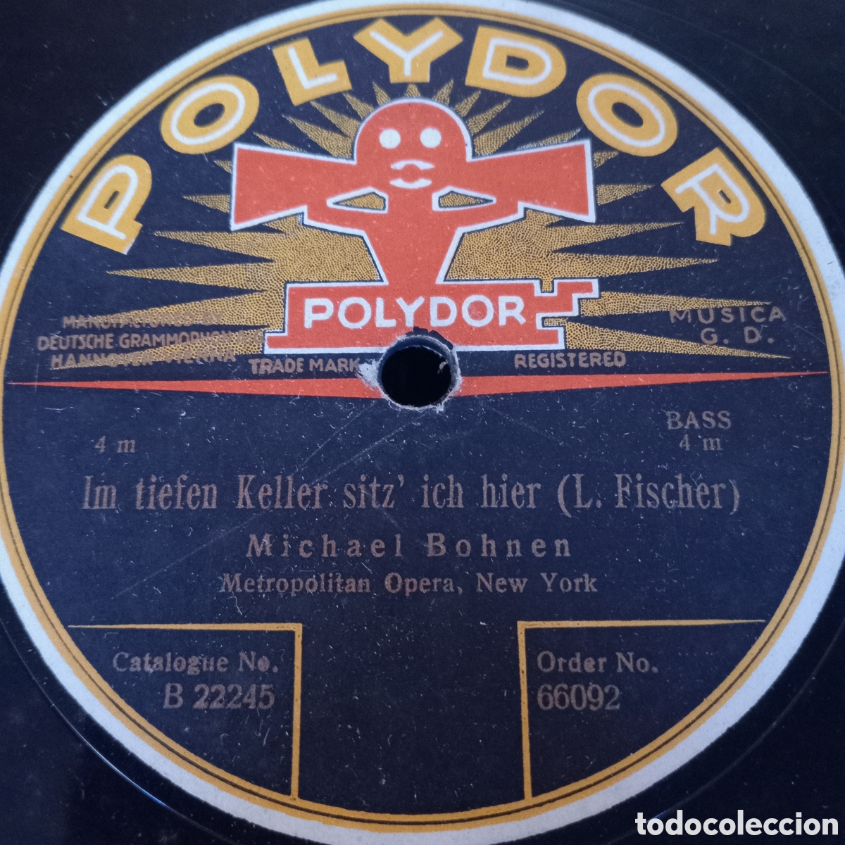 Discos de pizarra: MICHAEL BPHNEM EN EL METROPOLITAN DE NUEVA YORK - Foto 1