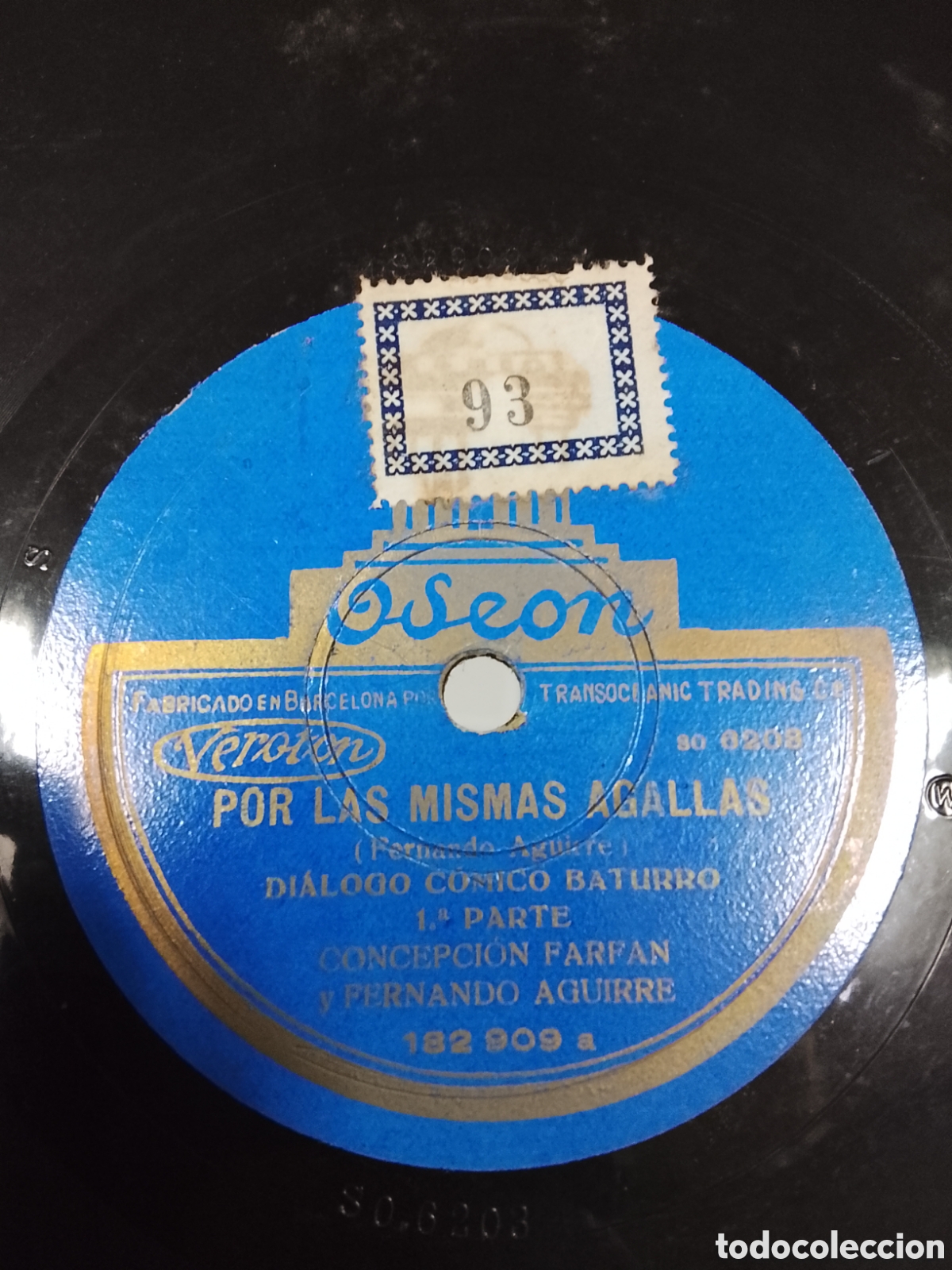 Discos de pizarra: Disco de pizarra di&aacute;logo c&oacute;mico baturro - Foto 2