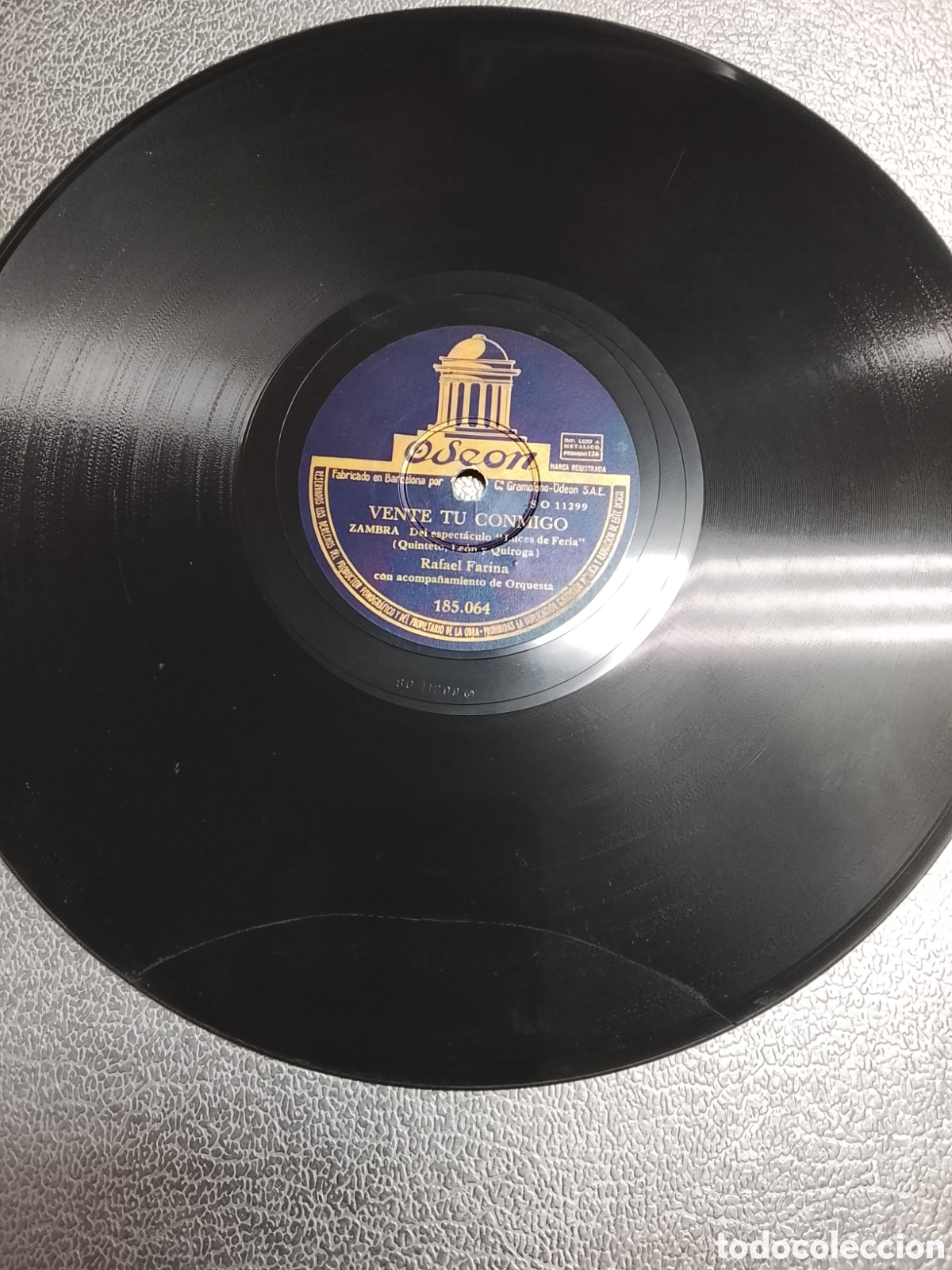 Discos de pizarra: Disco de pizarra Rafael Farina - Foto 3