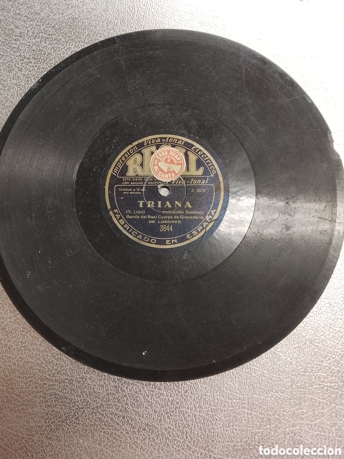 Discos de pizarra: Disco de pizarra la marcha de los fusileros - Foto 3
