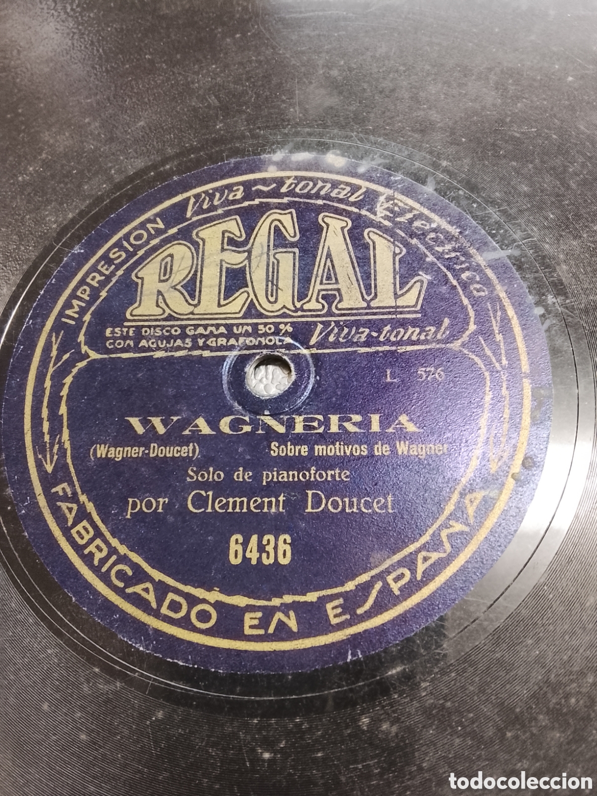 Discos de pizarra: Disco de pizarra wagneria - Foto 1