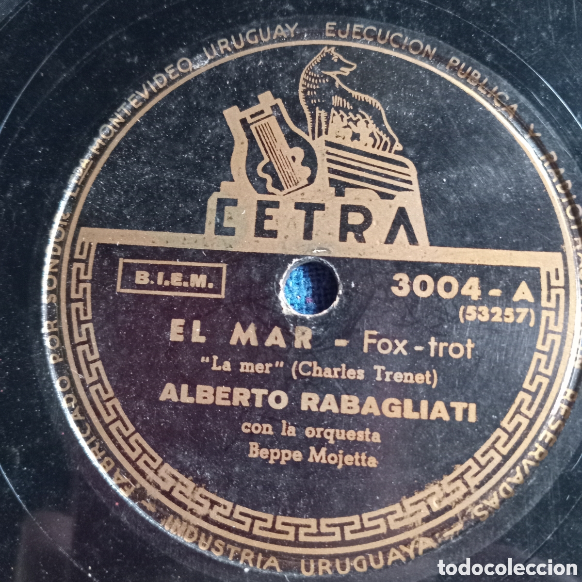 Discos de pizarra: EL MAR Y LA VIDA COLOR DE ROSA 2 FOX TROT - Foto 2